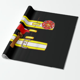Halloween Firefighter Costume Fan Mannen Vrouwen Cadeaupapier