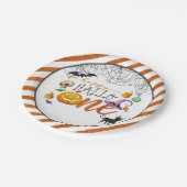 Halloween First Birthday Party Bord (Gekanteld)