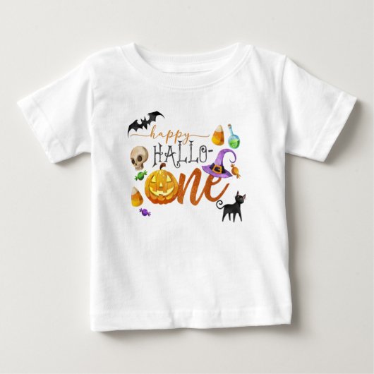 Halloween First Birthday Shirt (Voorkant)