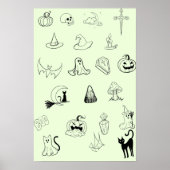 Halloween Flash Sheet Poster (Voorkant)