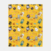 Halloween Fleece Blanket Deken (Voorkant)