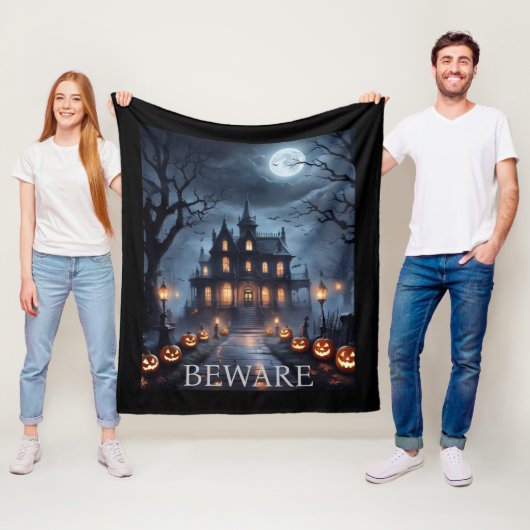 Halloween Fleece Blanket Deken (In situ)