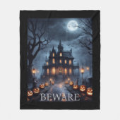 Halloween Fleece Blanket Deken (Voorkant)