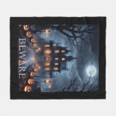 Halloween Fleece Blanket Deken (Voorkant (Horizontaal))