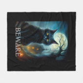 Halloween Fleece Blanket Deken (Voorkant (Horizontaal))