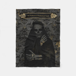 Halloween | Fleece Blanket | Grim Reaper Deken
