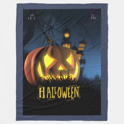 Halloween Fleece Blankets (Voorkant)