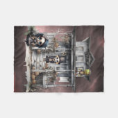 Halloween Fleece Deken (Voorkant (Horizontaal))