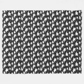 Halloween fleece deken (Voorkant (Horizontaal))
