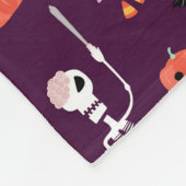Halloween Fleece Deken (Hoek)