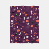 Halloween Fleece Deken (Voorkant)