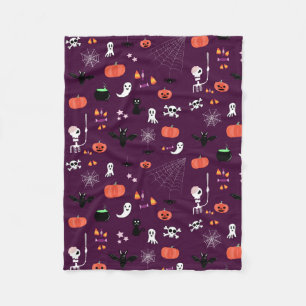 Halloween Fleece Deken