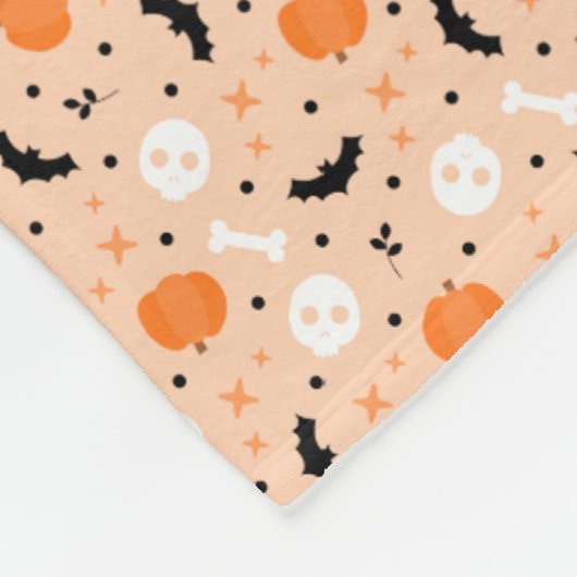 Halloween Fleece Deken (Hoek)