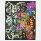 Halloween Fleece Deken (Voorkant)