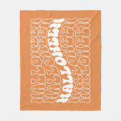 Halloween Fleece Deken (Voorkant)