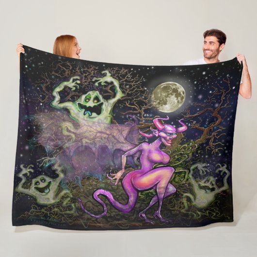 Halloween Fleece Deken (In situ)