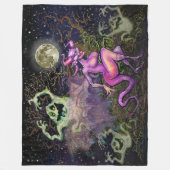 Halloween Fleece Deken (Voorkant)
