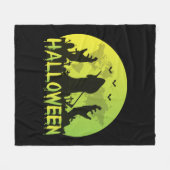 Halloween Fleece Deken (Voorkant (Horizontaal))