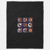 Halloween Fleece Deken (Voorkant)