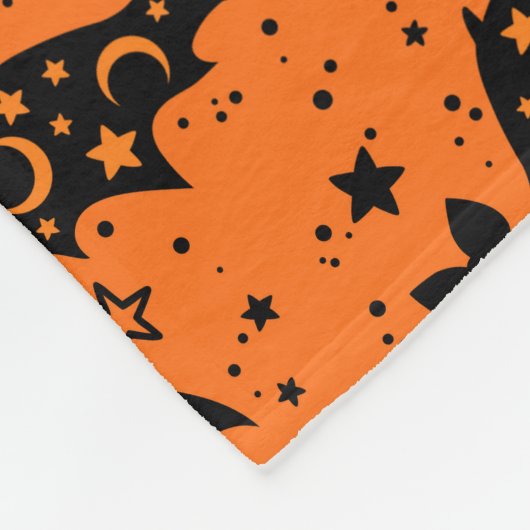 Halloween Fleece Deken (Hoek)