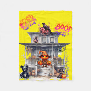 Halloween Fleece Deken