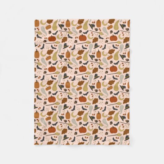 Halloween Fleece Deken (Voorkant)