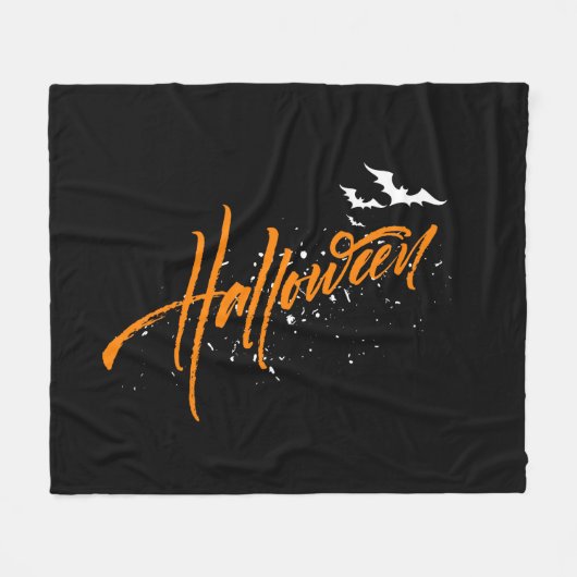 Halloween fleece deken (Voorkant (Horizontaal))
