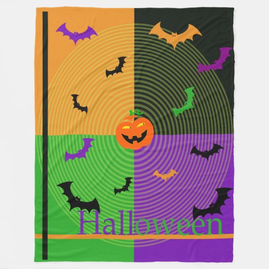 Halloween fleece deken van eeuwige horror 50 "x60" (Voorkant)
