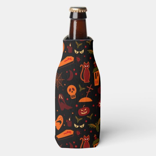 Halloween Flesjeskoeler (Fles Voorkant)