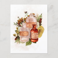 Halloween  flessen najaar bloemen