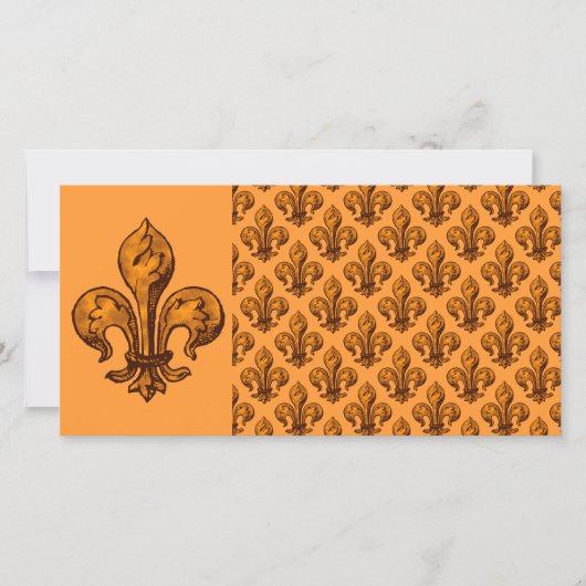 Halloween Fleur de lis (Voorkant)