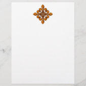 Halloween Fleur de lis (Voorkant)