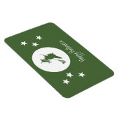Halloween Flexi Magnet, groen Magneet (Rechterzijde)