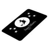Halloween Flexi Magnet, zwart Magneet (Linkerzijde)