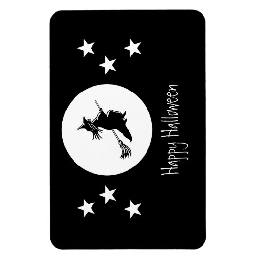Halloween Flexi Magnet, zwart Magneet (Verticaal)
