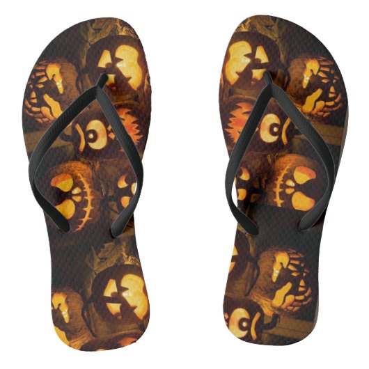 Halloween Flipflop Teenslippers (Voetbed)
