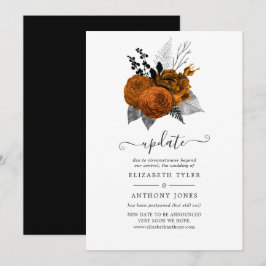  Halloween Floral Wedding Update Kaart