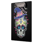 Halloween Flower Skull Klembord (Links)