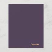 Halloween Flyer (Achterkant)