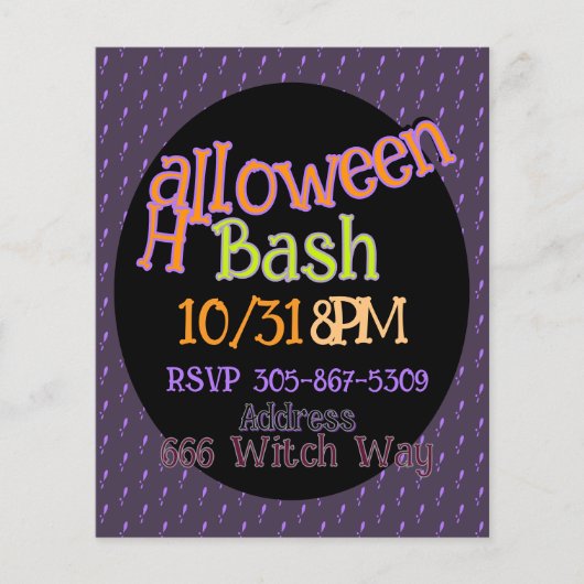Halloween Flyer (Voorkant)
