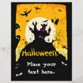 Halloween Flyer (Voorkant)