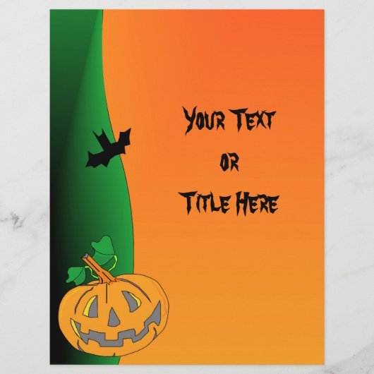 Halloween Flyer (Voorkant)