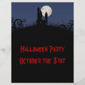 Halloween flyer (Voorkant)
