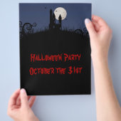Halloween flyer (Hand)