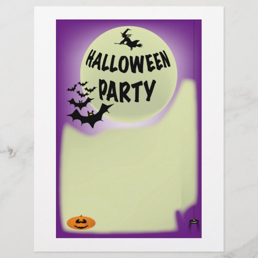 Halloween Flyer. Flyer (Voorkant)