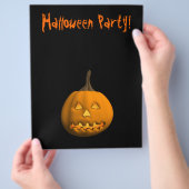 Halloween Flyer: Jack-o-Lantern Flyer (Hand)