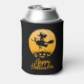 Halloween Flying Witch Blikjeskoeler (Blikje Achterkant)