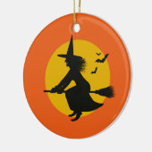 Halloween Flying Witch Tree Ornament (Links)