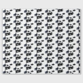 HALLOWEEN FLYING WITCHES wrapping paper Cadeaupapier (Vlak)