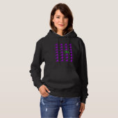Halloween Flying Witches Wrong Way Witch Hoodie (Voorkant volledig)